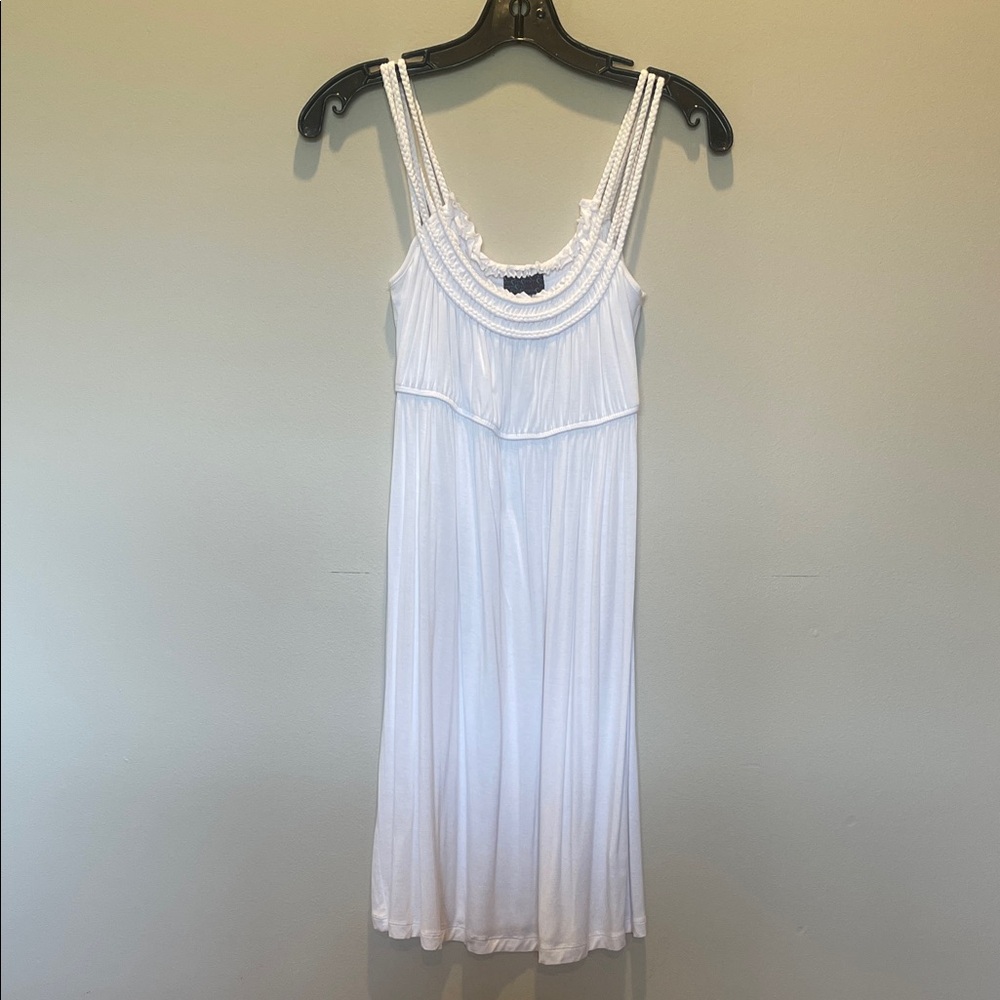 Chic White Midi Dress